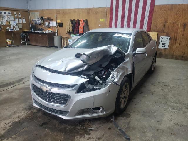 1G11C5SL2FU128654 - 2015 CHEVROLET MALIBU 1LT ვერცხლისფერი ფოტო 9