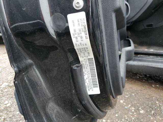 1J8HG48N28C127471 - 2008 JEEP COMMANDER შავი ფოტო 10