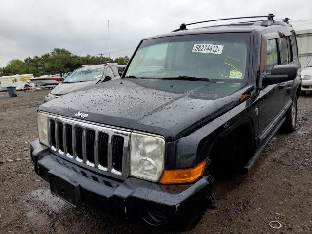 1J8HG48N28C127471 - 2008 JEEP COMMANDER შავი ფოტო 2