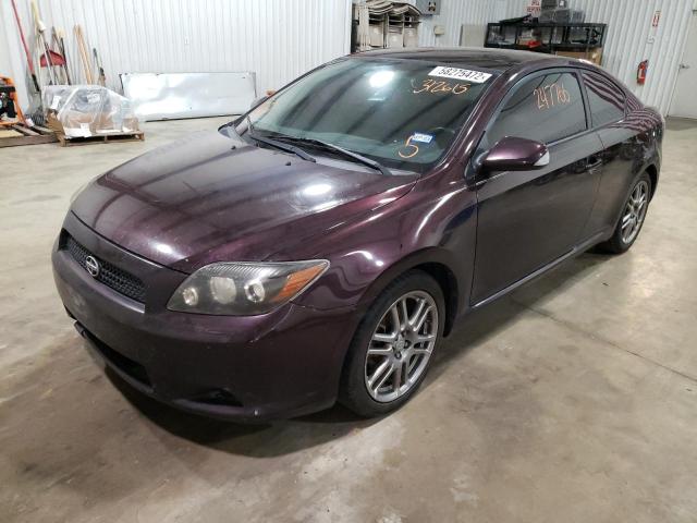 JTKDE3B75A0312615 - 2010 TOYOTA SCION TC 勃艮第红 照片 2