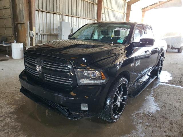 1C6RR6MT7FS512301 - 2015 RAM 1500 SPORT BLACK photo 2