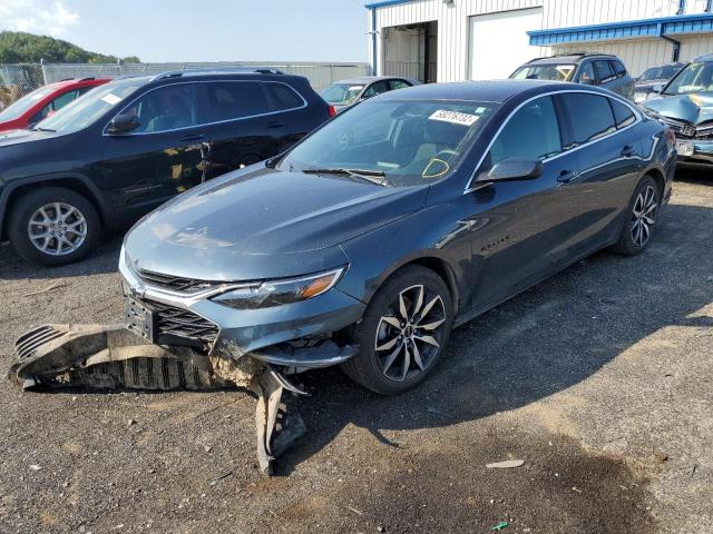 1G1ZG5STXLF083938 - 2020 CHEVROLET MALIBU RS GRAY photo 2