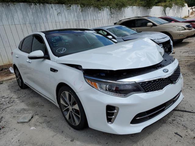 5XXGV4L29GG013603 - 2016 KIA OPTIMA SXL WHITE photo 1