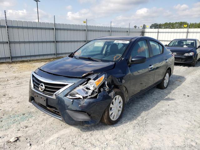 3N1CN7APXGL829497 - 2016 NISSAN VERSA S BLUE photo 2