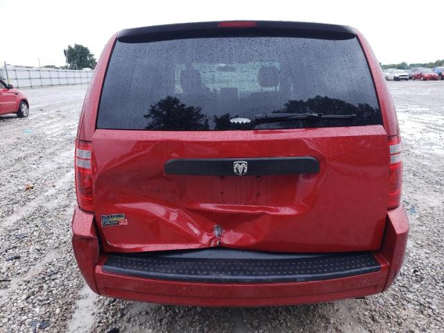 2D4RN4DEXAR280901 - 2010 DODGE GRAND CARA RED photo 9