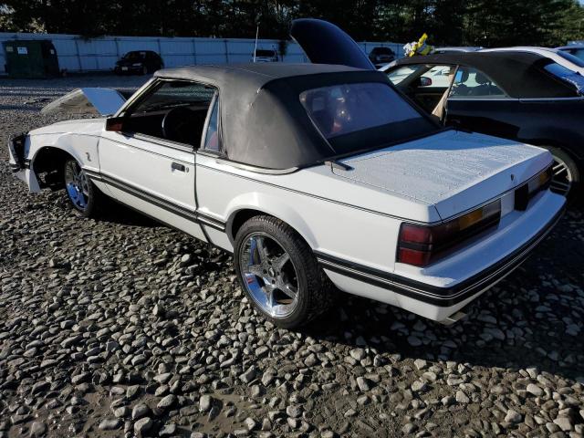 1FABP27M0EF159958 - 1984 FORD MUSTANG GL WHITE photo 3