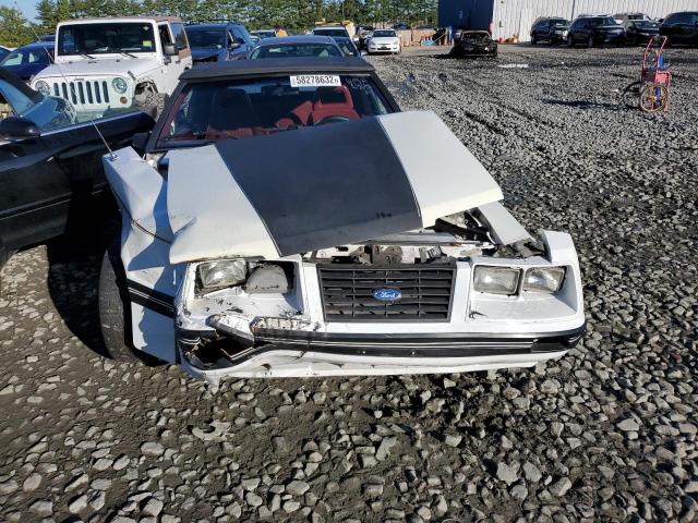 1FABP27M0EF159958 - 1984 FORD MUSTANG GL WHITE photo 9