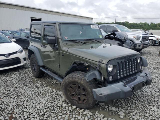 1C4AJWAG6GL101214 - 2016 JEEP WRANGLER S GREEN photo 1