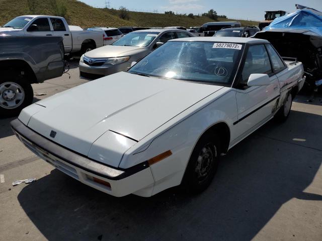 JF1AX43B6FC309280 - 1985 SUBARU XT GL WHITE photo 2