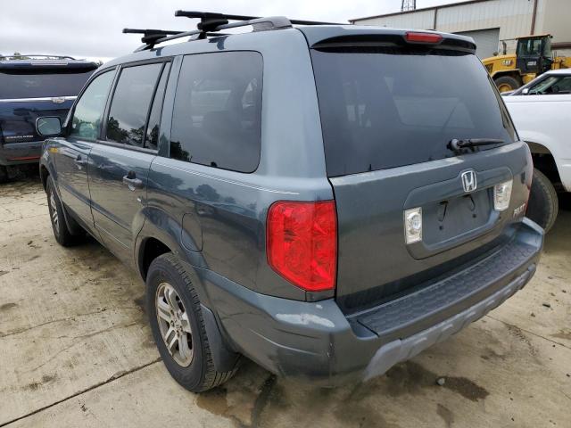 5FNYF18525B061639 - 2005 HONDA PILOT GRAY photo 3