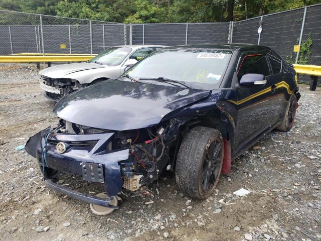 JTKJF5C71B3018476 - 2011 TOYOTA SCION TC ლურჯი ფოტო 2