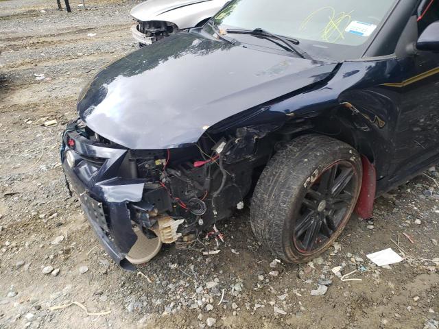 JTKJF5C71B3018476 - 2011 TOYOTA SCION TC ლურჯი ფოტო 9