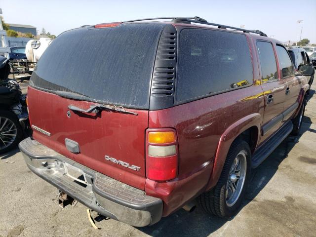 1GNFK16T43J172954 - 2003 CHEVROLET SUBURBAN K RED photo 4