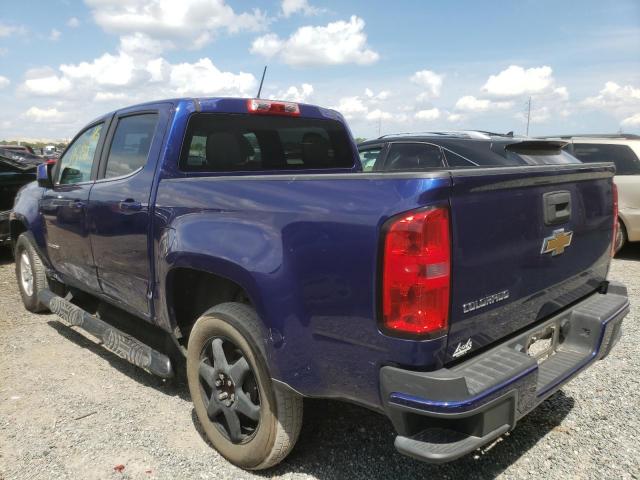 1GCGSBEA6G1349772 - 2016 CHEVROLET  COLORADO BLUE photo 3