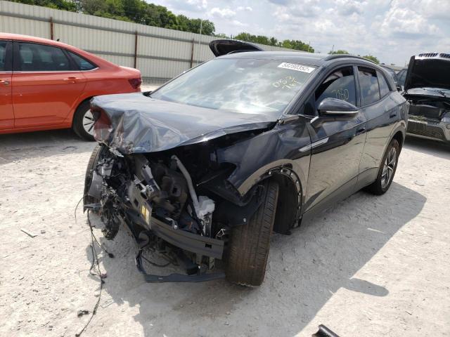 WVGTMPE27MP053761 - 2021 VOLKSWAGEN ID.4 PRO S შავი ფოტო 2