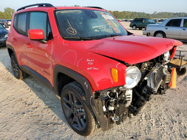 ZACNJDB18NPN61836 - 2022 JEEP RENEGADE L RED photo 1