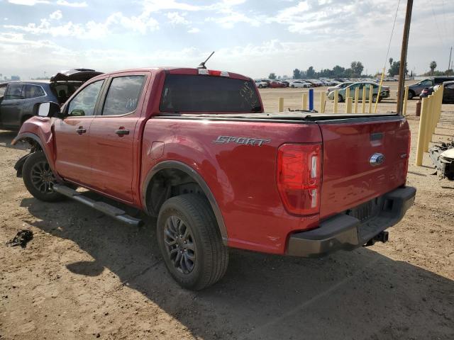 1FTER4EH2LLA57739 - 2020 FORD RANGER XL RED photo 3