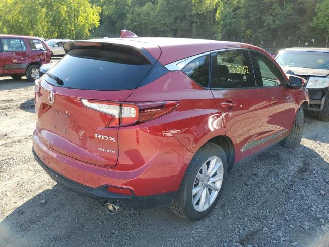 5J8TC2H38KL036584 - 2019 ACURA RDX RED photo 4