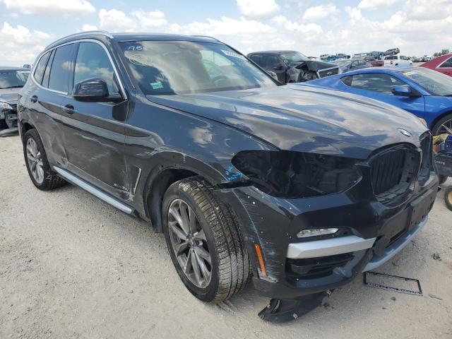 5UXTR9C58JLC79505 - 2018 BMW X3 XDRIVE3 BLACK photo 1