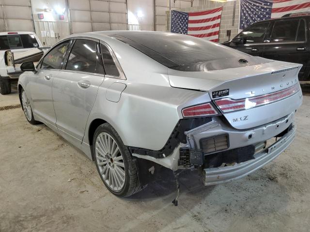 3LN6L5EC2HR631700 - 2017 LINCOLN MKZ RESERV SILVER photo 3