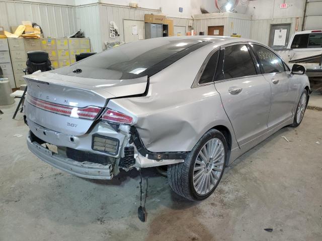 3LN6L5EC2HR631700 - 2017 LINCOLN MKZ RESERV SILVER photo 4