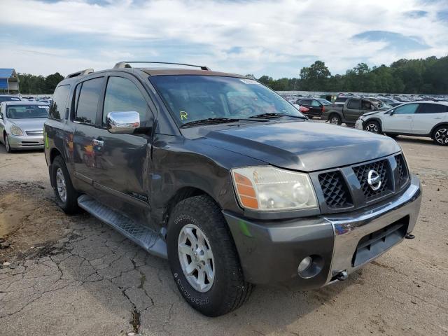 5N1AA08A64N712127 - 2004 NISSAN ARMADA SE GRAY photo 1