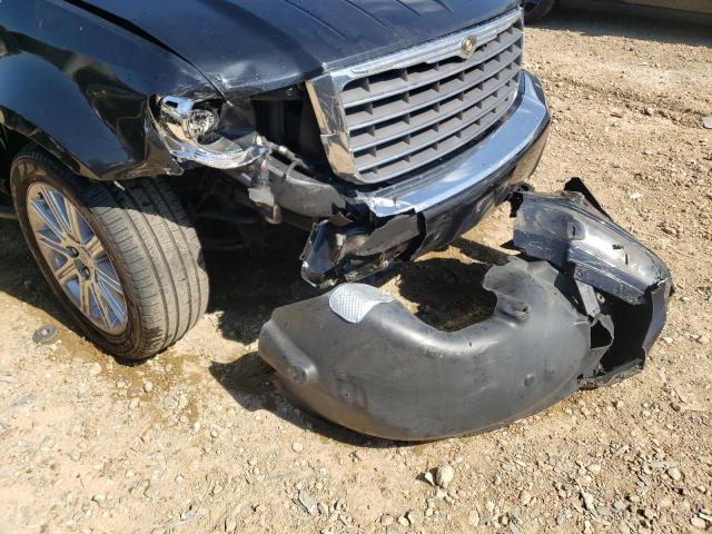 1A8HW582X8F140336 - 2008 CHRYSLER ASPEN LIMI BLACK photo 9