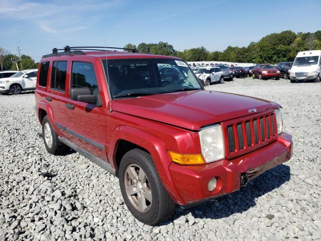 1J8HG48K66C245669 - 2006 JEEP CHEROKEE BURGUNDY photo 1