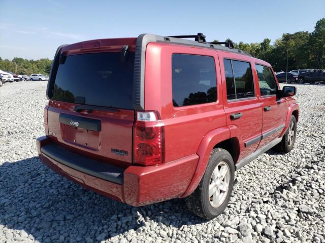 1J8HG48K66C245669 - 2006 JEEP CHEROKEE BURGUNDY photo 4