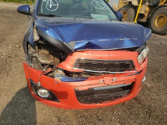 1G1JB5EH9E4204671 - 2014 CHEVROLET SONIC LS BLUE photo 9