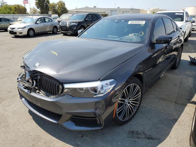 WBAJA9C51KB398580 - 2019 BMW 530E CHARCOAL photo 2