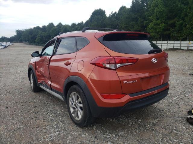 KM8J33A49HU391891 - 2017 HYUNDAI TUCSON ORANGE photo 3