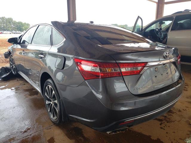 4T1BK1EB3GU236501 - 2016 TOYOTA AVALON XLE GRAY photo 3