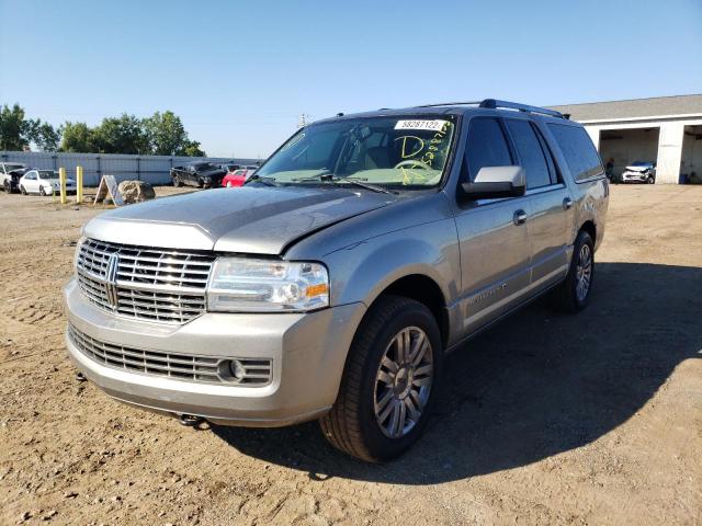 5LMFL28568LJ10826 - 2008 LINCOLN NAVIGATOR ვერცხლისფერი ფოტო 2