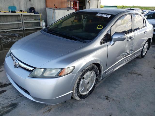 JHMFA362X7S000411 - 2007 HONDA CIVIC HYBRID  photo 2