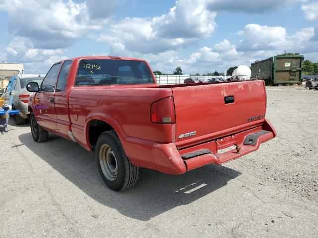 1GCCS19X0TK112142 - 1996 CHEVROLET S TRUCK S1 RED photo 3