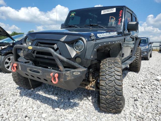 1C4HJWDG5CL153745 - 2012 JEEP WRANGLER U BLACK photo 9