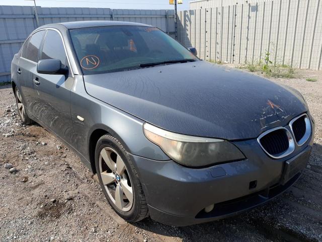 WBANF73536CG65860 - 2006 BMW 530 XI GRAY photo 1