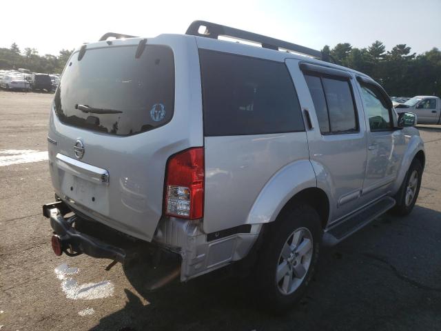 5N1AR1NB7CC603519 - 2012 NISSAN PATHFINDER SILVER photo 4