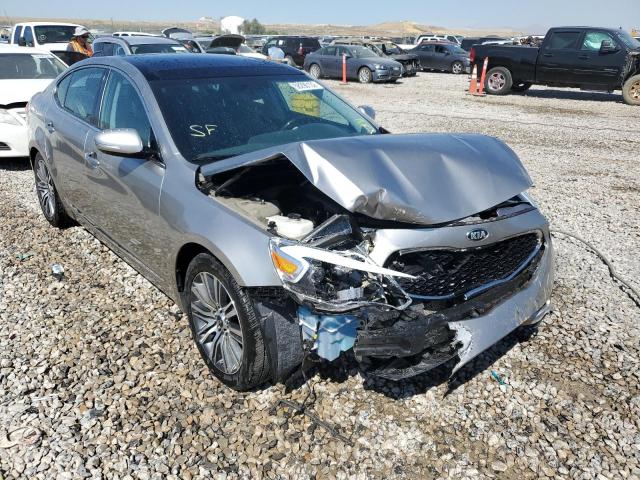 KNALN4D76E5153471 - 2014 KIA CADENZA PR SILVER photo 1