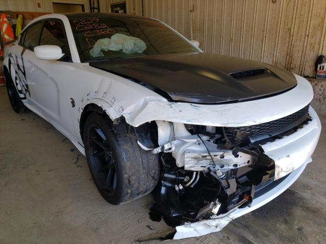 2C3CDXL91MH516488 - 2021 DODGE CHARGER SR WHITE photo 1