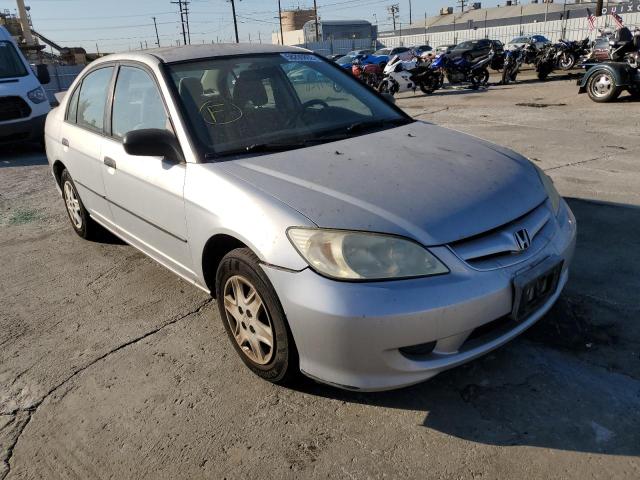 2HGES16384H587011 - 2004 HONDA CIVIC DX V SILVER photo 1