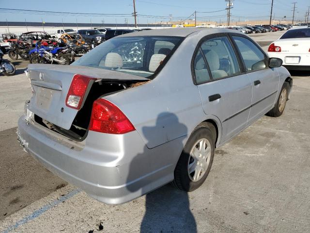 2HGES16384H587011 - 2004 HONDA CIVIC DX V SILVER photo 4