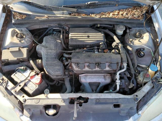 2HGES16384H587011 - 2004 HONDA CIVIC DX V SILVER photo 7