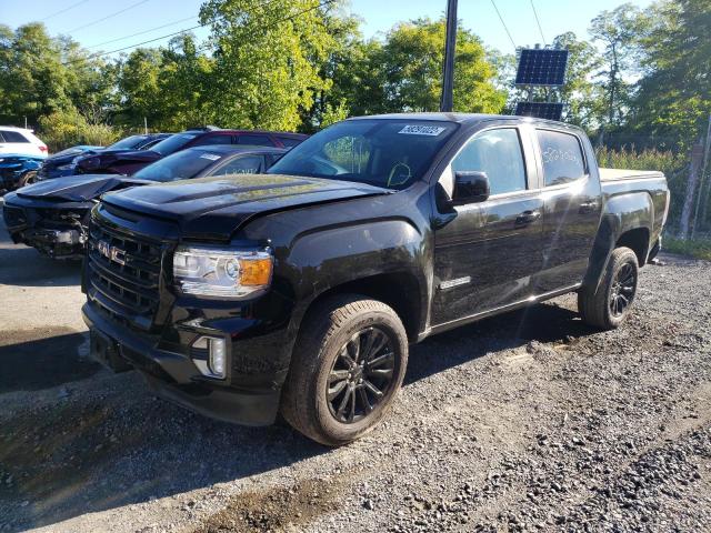 1GTG6CEN2N1172289 - 2022 GMC CANYON ELE BLACK photo 2