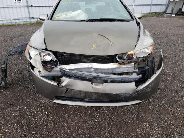 2HGFA16816H028650 - 2006 HONDA CIVIC EX GRAY photo 9