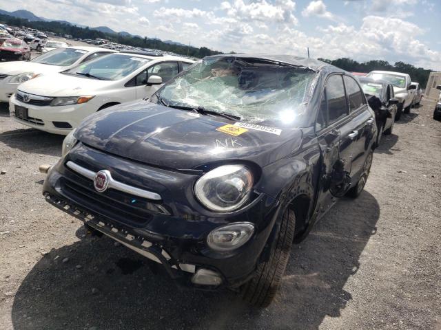 ZFBCFXET1GP356792 - 2016 FIAT 500X TREKK BLACK photo 2