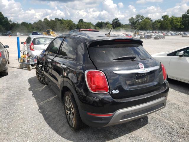 ZFBCFXET1GP356792 - 2016 FIAT 500X TREKK BLACK photo 3