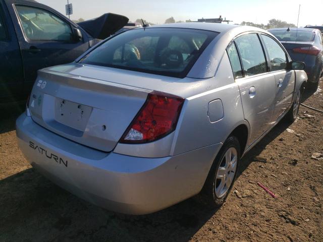 1G8AJ58F66Z180493 - 2006 SATURN ION LEVEL SILVER photo 4