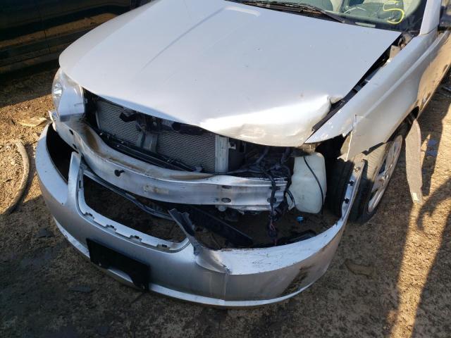 1G8AJ58F66Z180493 - 2006 SATURN ION LEVEL SILVER photo 9